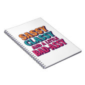 Sassy Classy en een beetje Bad-Assy Notitieboek (Rechterzijde)