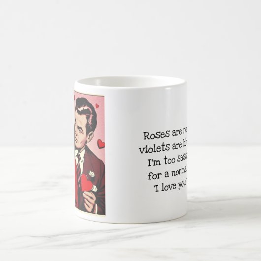 Sassy  Comic Valentijn Koffiemok (Center)