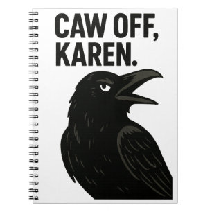 Sassy Crow - Kauw af, Karen. asociale dieren Notitieboek