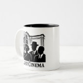 Sassy Cup - Drink the Sass Tweekleurige Koffiemok (Voorkant links)