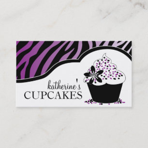 Sassy Cupcake Visitekaartjes
