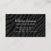 Sassy Cupcake Visitekaartjes (Achterkant)