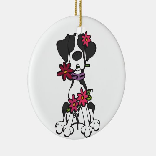 Sassy Dane Ornament (Rechts)