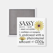 Sassy defined magneet (Voorkant / Achterkant)