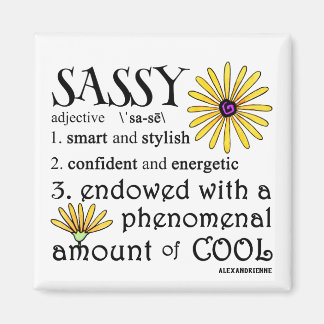 Sassy defined magneet