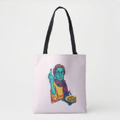 Sassy Denim Tote/Louise says it all Tote Bag (Voorkant)