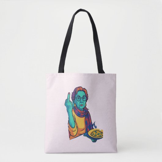Sassy Denim Tote/Louise says it all Tote Bag (Voorkant)