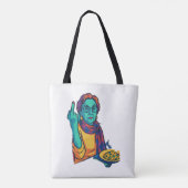 Sassy Denim Tote/Louise says it all Tote Bag (Achterkant)