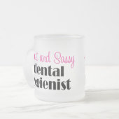 Sassy Dental Hygienist Mok (Voorkant links)