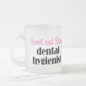 Sassy Dental Hygienist Mok (Links)