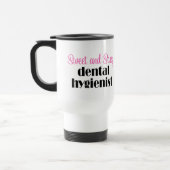 Sassy Dental Hygienist Travel Mug Reisbeker (Links)
