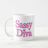 Sassy Diva Koffiemok (Links)