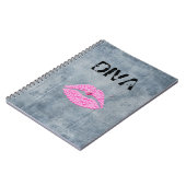 Sassy Diva Lips Notitieboek (Linkerzijde)