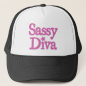 Sassy Diva Trucker Pet (Voorkant)