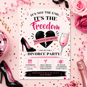 Sassy Divorce Feest Viering Kaart