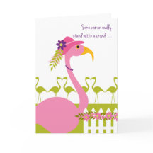 Sassy Elegante Flamingo voor Mamma op Moederdag