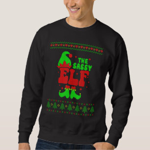 Sassy Elf Family Matching Ugly Sweater Christmas P
