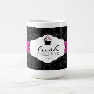 Sassy- en chic-bakkerij Mok voor speciale koffie