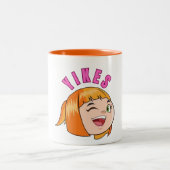 "Sassy en Classy Two-Tone Mok" Tweekleurige Koffiemok (Center)