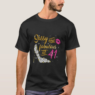 Sassy en Fabulous op 41 41ste Schoenen T-shirt