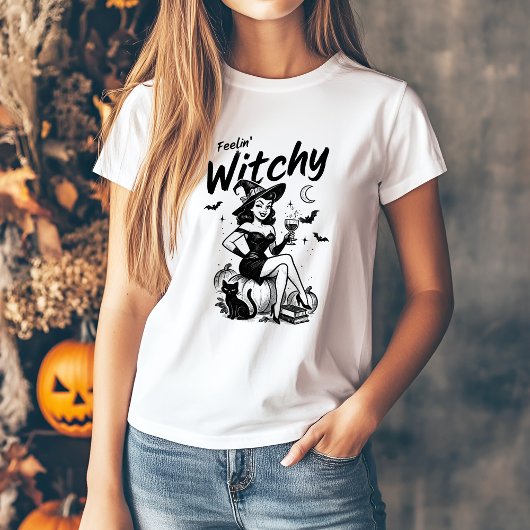 Sassy Feelin' Witchy Halloween Tshirt