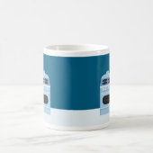 Sassy Fifties Huisvrouw Fun Retro Illustratie Koffiemok (Center)