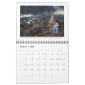 Sassy, filosofisch, surrealistische agenda kalender (Feb 2026)