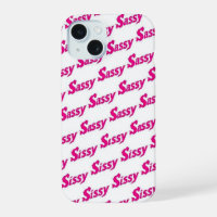 Sassy  Fire Roze Typografie Patroon