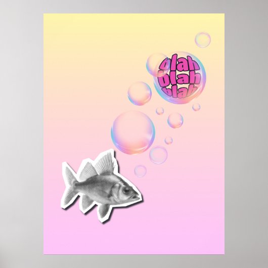Sassy Fish Poster (Voorkant)