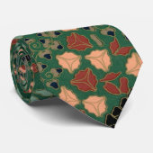 Sassy floral patterned Stropdas (Opgerold)