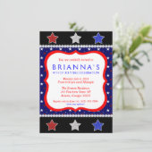 Sassy Fourth of Juli nodigt uit Kaart (Staand voorkant)