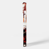 Sassy Fox draagt een sjaal Case-Mate iPhone Case (Achterkant / Links)