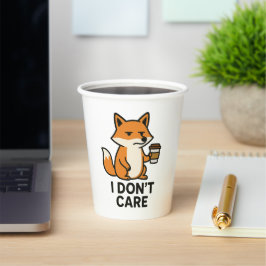 Sassy Fox Mug Papieren Bekers