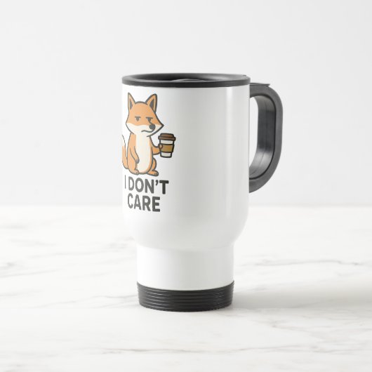 Sassy Fox with a Mug Reisbeker (Voorkant rechts)