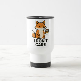 Sassy Fox with a Mug Reisbeker