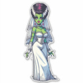 Sassy Frankie Sticker (Voorkant)