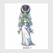 Sassy Frankie Sticker (Vel)