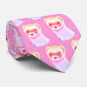 Sassy fret in regenboogkleuren stropdas (Opgerold)