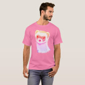 Sassy fret in regenboogkleuren t-shirt (Voorkant volledig)