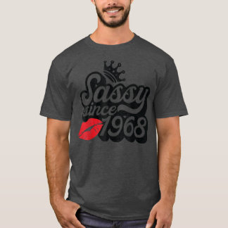 Sassy from 1968 Fabulous 54th Birthday Gifts Idea T-shirt