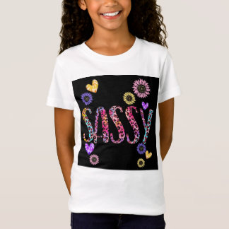 Sassy Fun Colorful Girls Theme T-shirt
