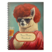 Sassy  Funny Llama Spiral Notitieboek (Voorkant)