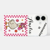 Sassy & Gekke gans Case-Mate iPhone Case (Achterkant (horizontaal))
