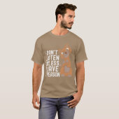 Sassy Ginger Cat Funny Cat Eigenaar vriend T-shirt (Voorkant volledig)