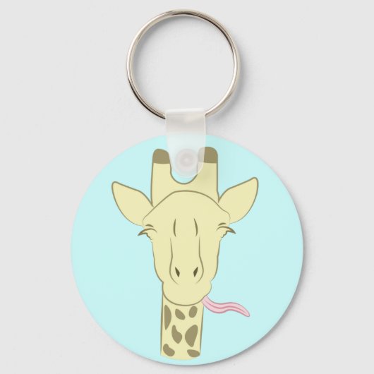 Sassy Giraffe Sleutelhanger (Voorkant)