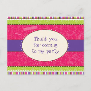 Sassy Girl Dank je Briefkaart