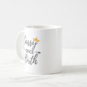 Sassy Girl Gift Sassy sinds geboorte Gift Koffiemok (Voorkant links)