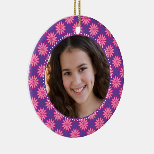 Sassy Girl Photo Ornament (Rechts)