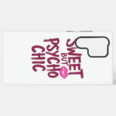 Sassy Girly Humor with Pink Lips Samsung Galaxy Hoesje (Achterkant horizontaal)