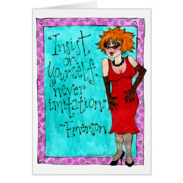 Sassy Glamour Lady Illustration